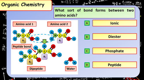 £1 ONLY! KS4 AQA GCSE Chemistry (Science) Organic Chemistry Multiple ...