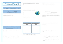 Frozen Planet by DocGeog | Teaching Resources