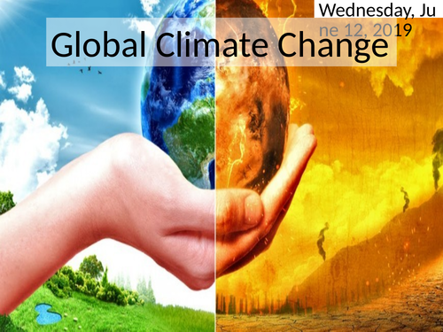 natural causes of climate change essay