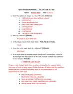 Space Physics Teaching Pack for AQA GCSE (9-1) Separate Physics