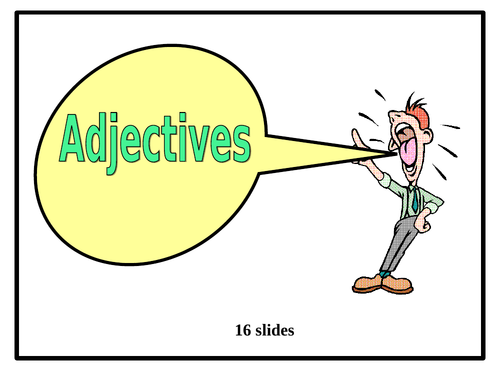 Adjectives PowerPoint