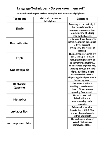 10 easy to use starters for GCSE English Language | Teaching Resources