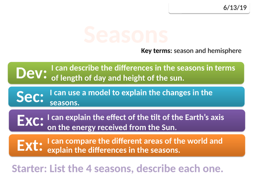 8Lb Seasons (Exploring Science)