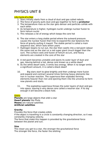 Physics AQA GCSE topic 8 WITH required practicals