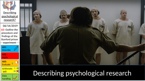 Describing a Psychological Study: The Stanford Prison Experiment