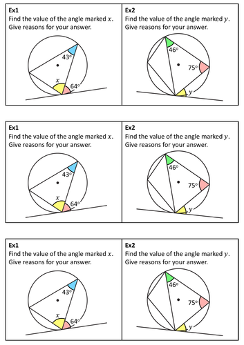 Circle Theorems Part 4 Of 4 Teaching Resources 0330