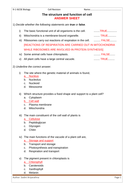 igcse biology cell revision worksheet teaching resources