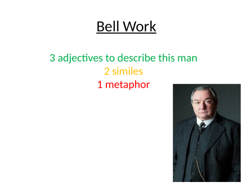 New AQA An Inspector Calls - Lesson 6 Mr Birling