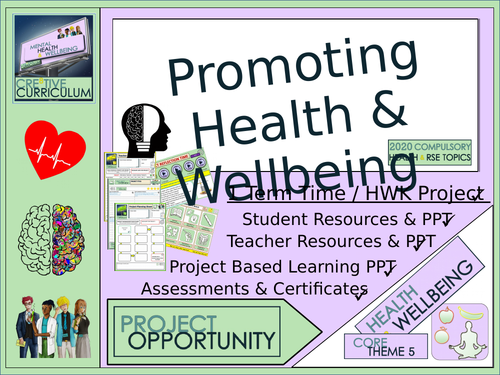 Health and Wellbeing Project | Teaching Resources