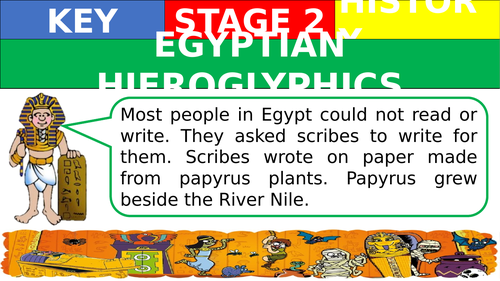 KS2 Egyptian Hieroglyphs | Teaching Resources