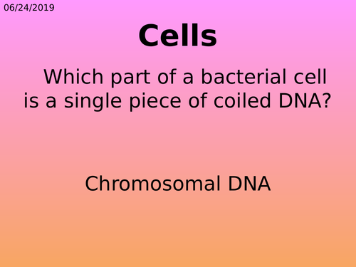 GCSE biology revision ppt