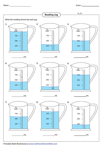 Measures year 2 objectives | Teaching Resources