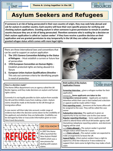 research paper topics on asylum seekers