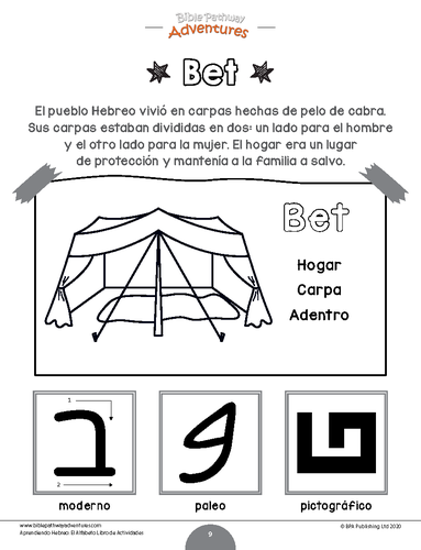 Aprendiendo Hebreo El Alfabeto The Hebrew Alphabet Teaching Resources