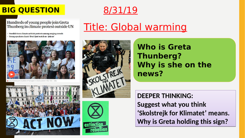 AQA new specification-Global-warming-B18.5