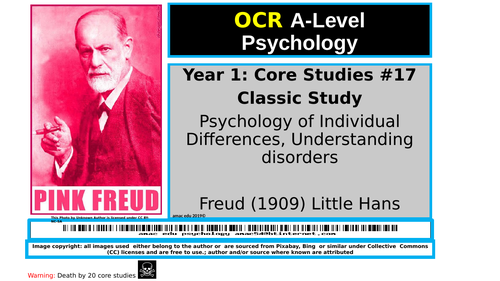 OCR A-Level Psychology: Core Study #17 Freud (1909) Little Hans