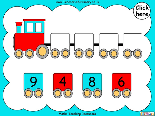 Ordering Numbers - Year 1 | Teaching Resources