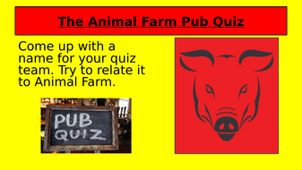 Animal Farm Quiz | Teaching Resources