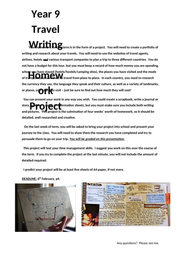 travel-writing-ks3-scheme-of-work-teaching-resources