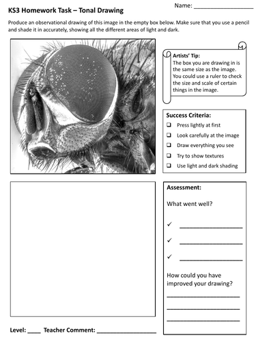 homework tasks ks3