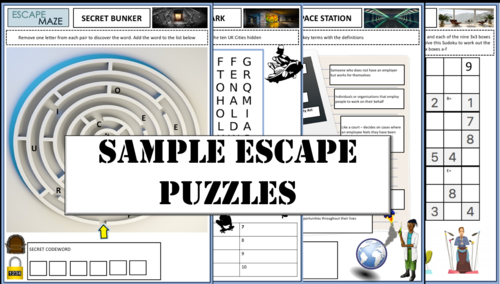 history escape room teaching resources