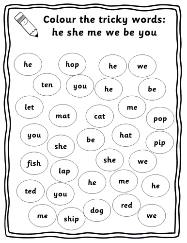 Year 1 / Reception - Phase 3 tricky word activity book | Teaching Resources