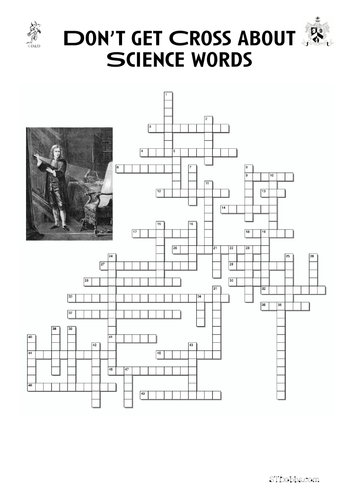 End of term Science crossword