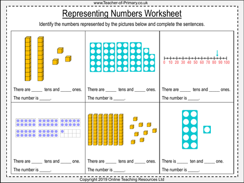 Representing Numbers - Year 2 | Teaching Resources