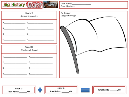 history-end-of-year-quiz-teaching-resources