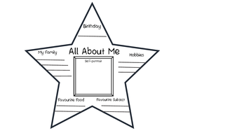 All About Me Star | Teaching Resources