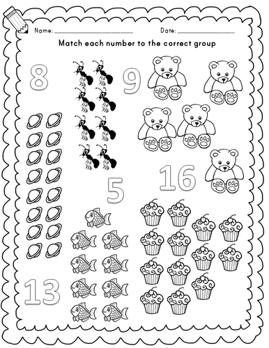 reception year 1 counting to 20 worksheets teaching resources