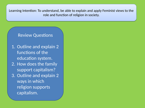 Feminism and Religion