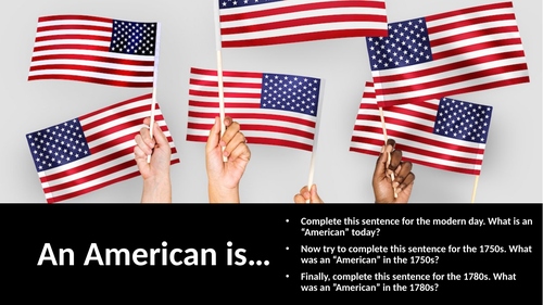 american identity assignment