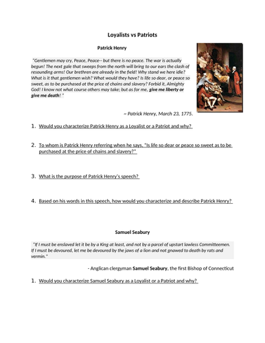 What were the causes of the American Revolution? | Teaching Resources