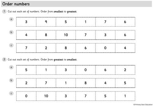 YEAR 1 - Place value - White Rose - WEEK 4 - Block 1 - Autumn ...