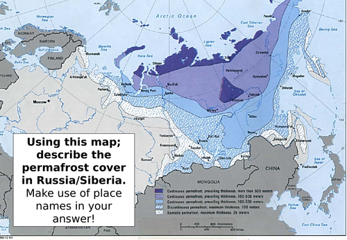 Siberia, Russia. Melting permafrost and the global impacts. | Teaching ...