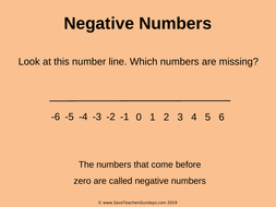 year 5 negative numbers worksheets differentiated