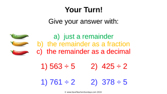 year 5 short division worksheets differentiated and