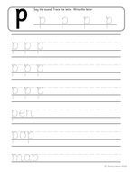 Phonics Worksheets, Lesson Plan, Flashcards - Jolly Phonics P Lesson ...