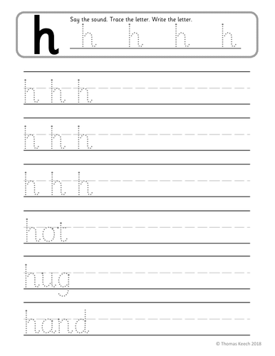 phonics worksheets lesson plan flashcards jolly phonics h lesson pack teaching resources