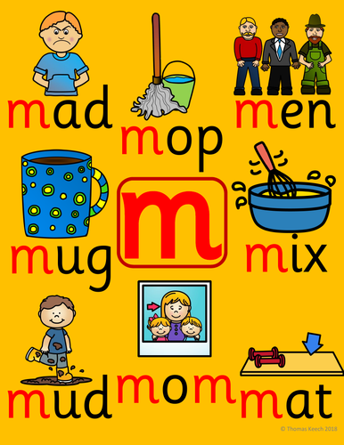 phonics worksheets lesson plan flashcards jolly phonics m lesson pack teaching resources