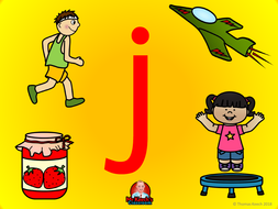 Phonics Worksheets, Lesson Plan, Flashcards - Jolly Phonics Letter J ...