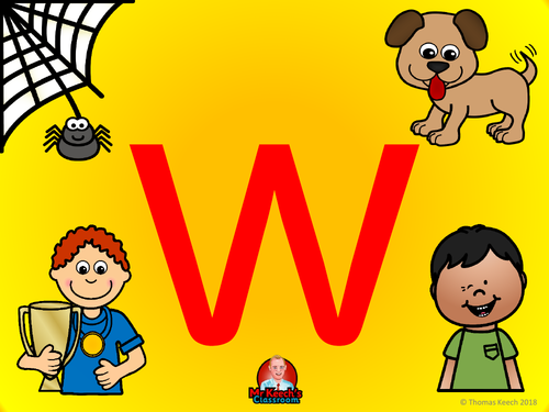 Phonics Worksheets, Lesson Plan, Flashcards  Jolly Phonics Letter W