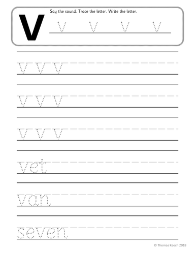 phonics worksheets lesson plan flashcards jolly phonics letter v lesson pack teaching resources