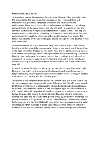 Aqa english literature paper 2 past papers picture