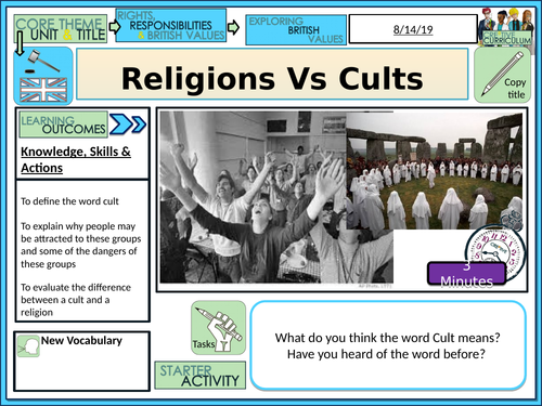 What is a cult? | Teaching Resources