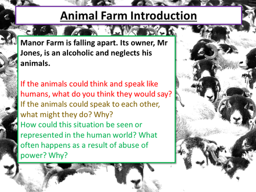 Animal Farm Introduction | Teaching Resources