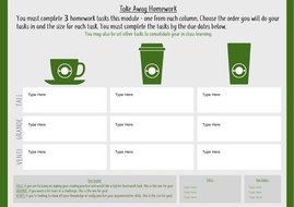 Takeaway homework template 06 image