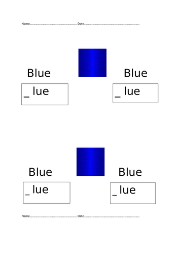 35  pages - workstation for students on P levels/PRE-KEY STAGE 1-2 STANDARD/colors