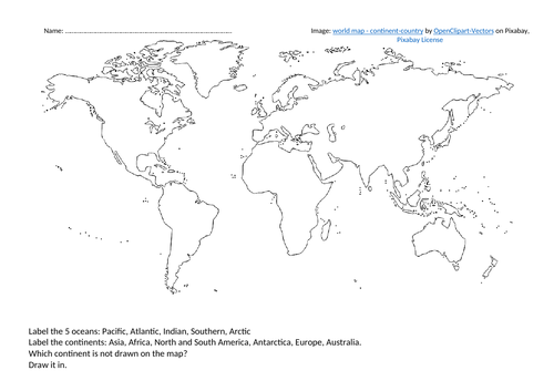 Volcano, Continents, and Oceans (Interdisciplinary Learning) | Teaching ...